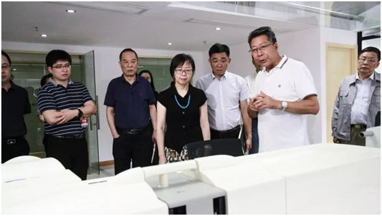 寧波高新區管委會主任黃利琴書記到我司指導工作